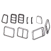 Piko ET96300-07 Zestaw szyb (okien) do SU45 / SP45, H0